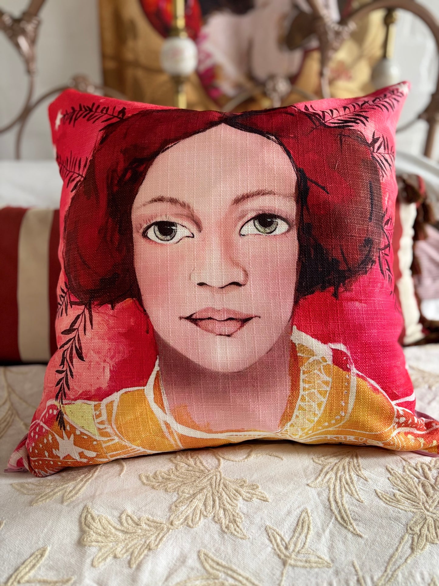 Karoo Madonna Maiden Cushion Cover