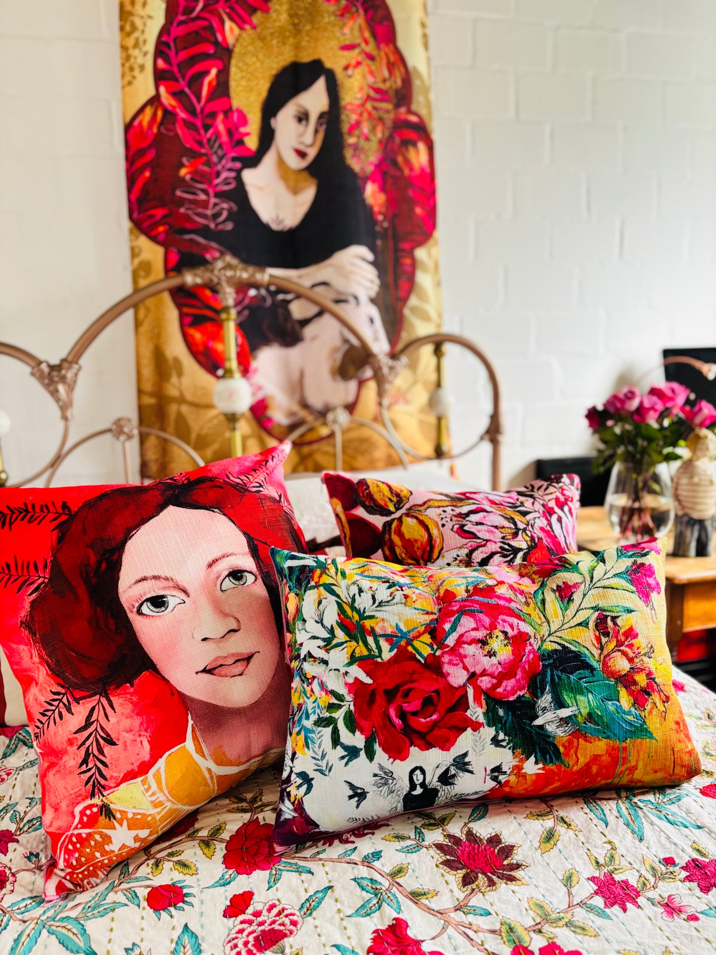 Karoo Madonna Maiden Cushion Cover