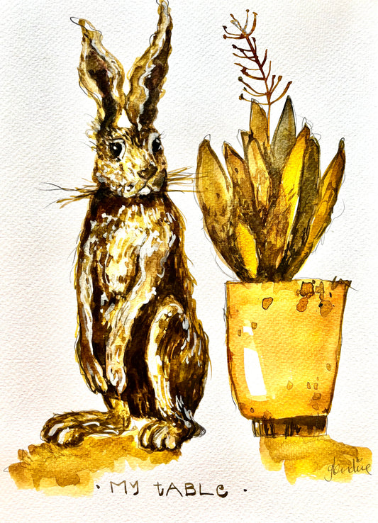 Oh , hi bunny!