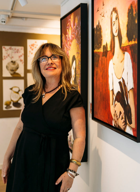 Glendine Exhibits Karoo Piéta in Malta