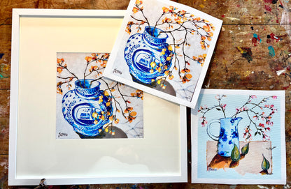 Yellow blossoms in Delft