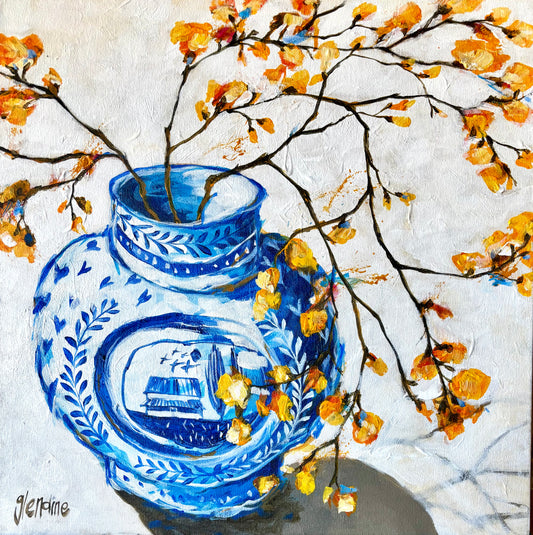 Yellow and Blue Spring