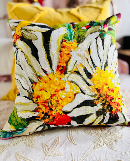 Sunflower Cushion Cover