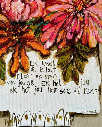 "Lief soos die Kaap" - Original painting