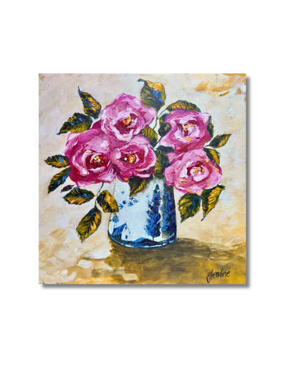 "Roses from the Garden" - Original painting