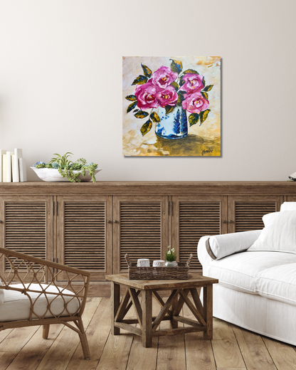 "Roses from the Garden" - Original painting
