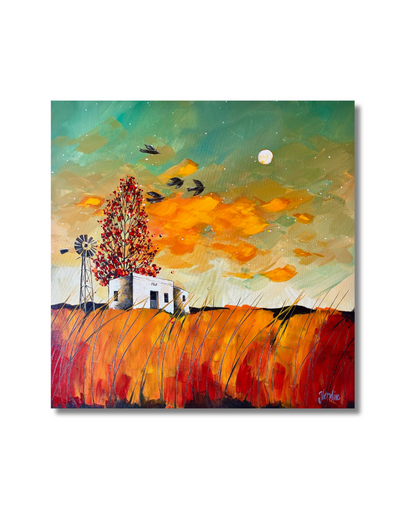 Classic Karoo Landscape - Original painting