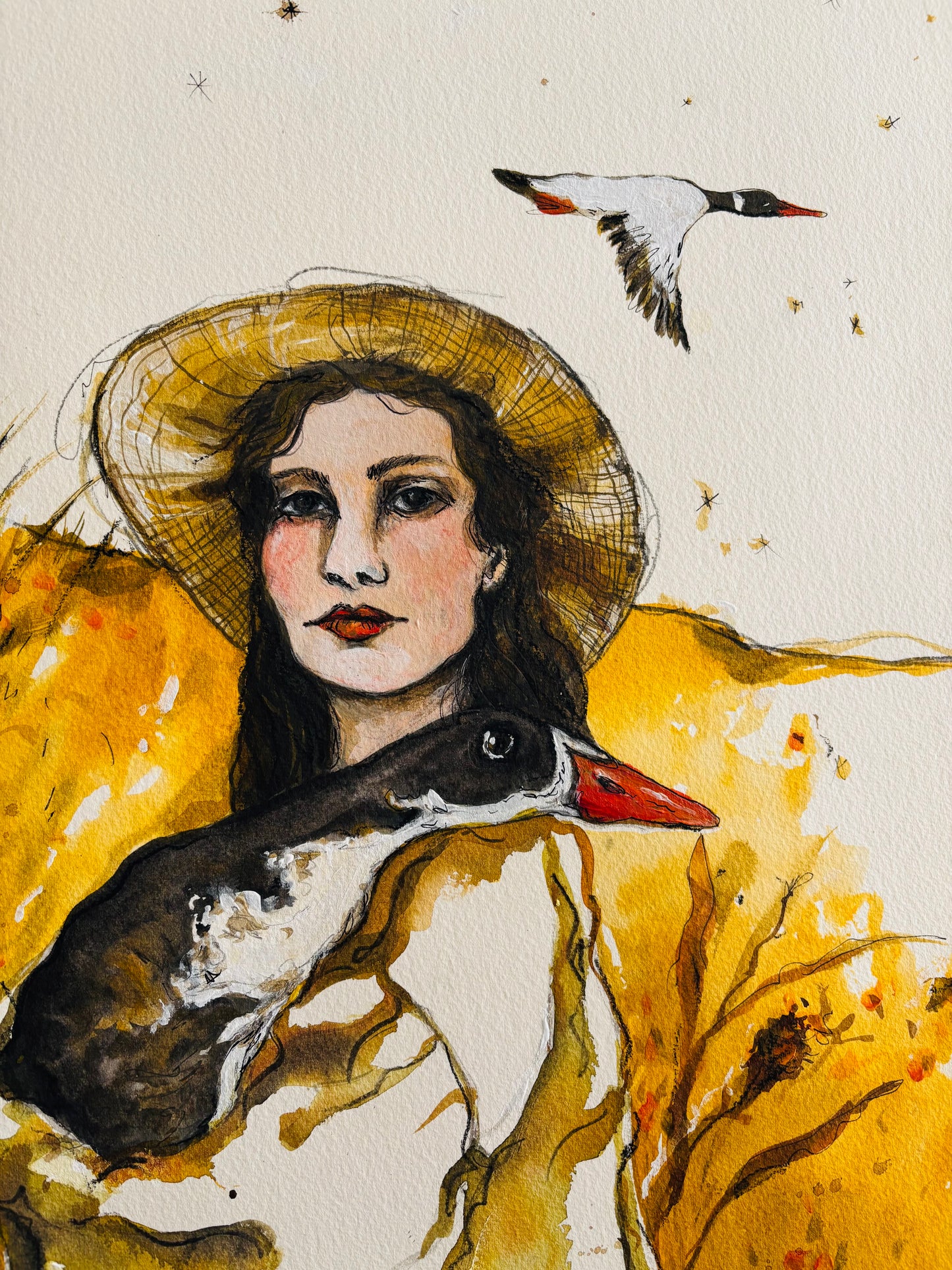 “The geese are returning home again”
