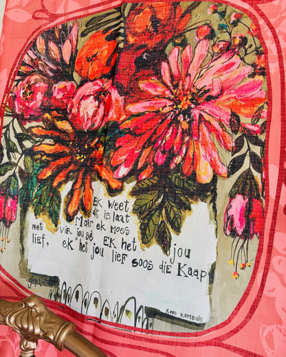 Ek Het Jou Lief Soos die Kaap - Printed Polycotton