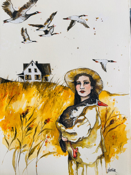 “The geese are returning home again”