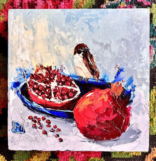 Juanette Manderoi - Mossie en pomegranaat