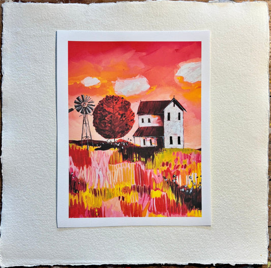 Pink Landscape