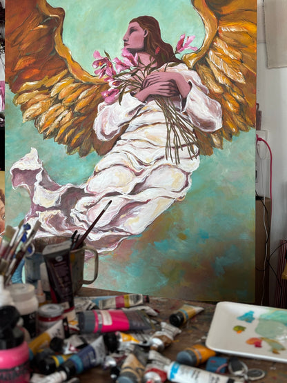 “Let me hold you against my heart “