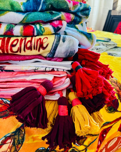 KarooMadonna and Three Hares - Printed Polycotton