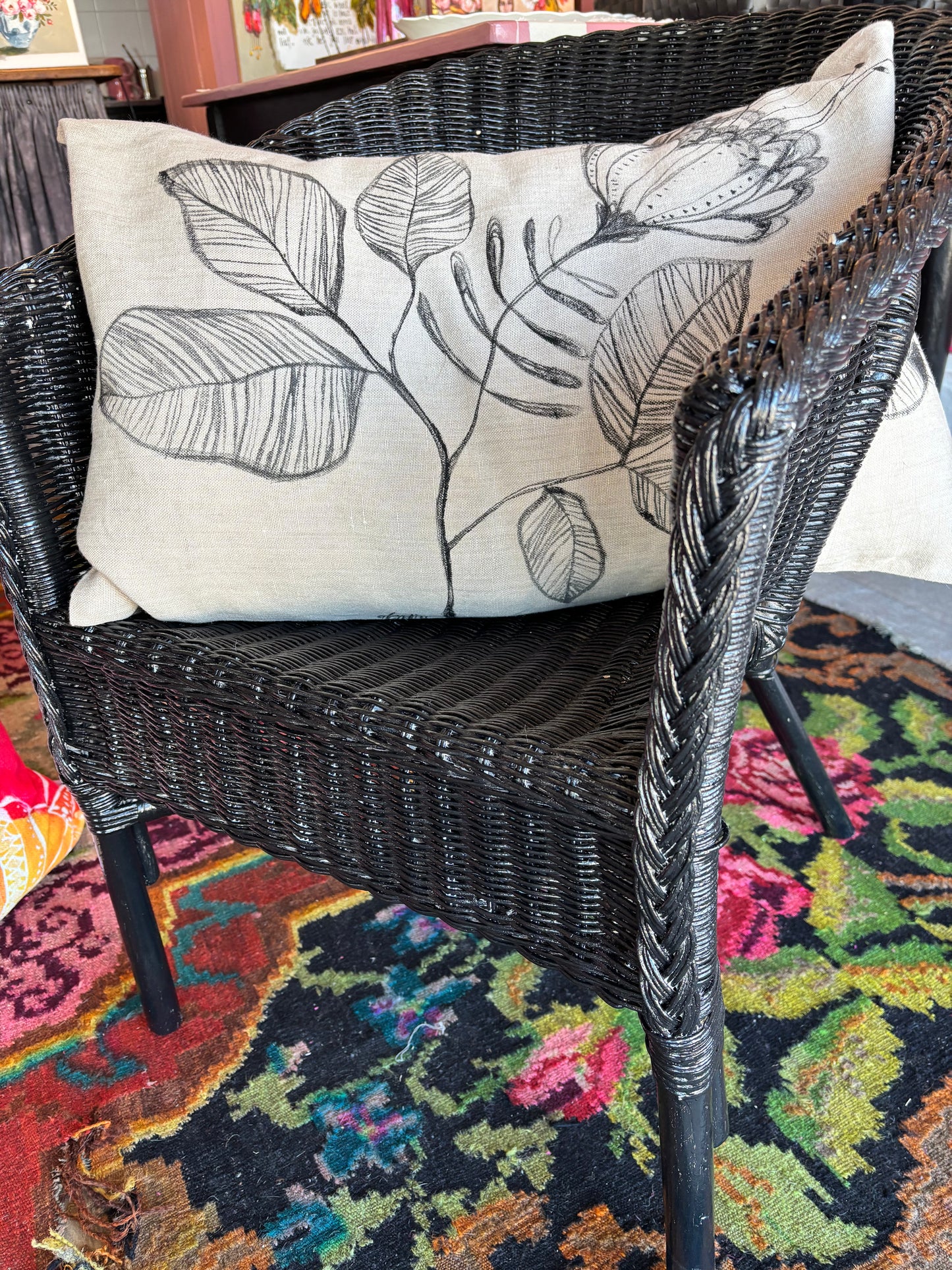 Handpainted Pillow