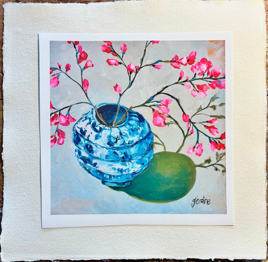 Delft and Blossoms