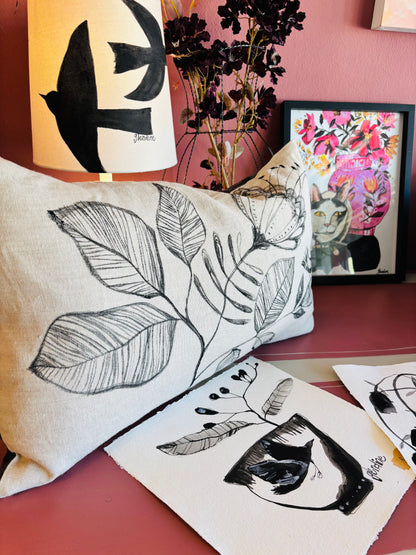 Handpainted Pillow