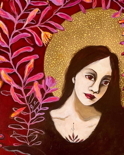 Karoo Madonna and Three Hares