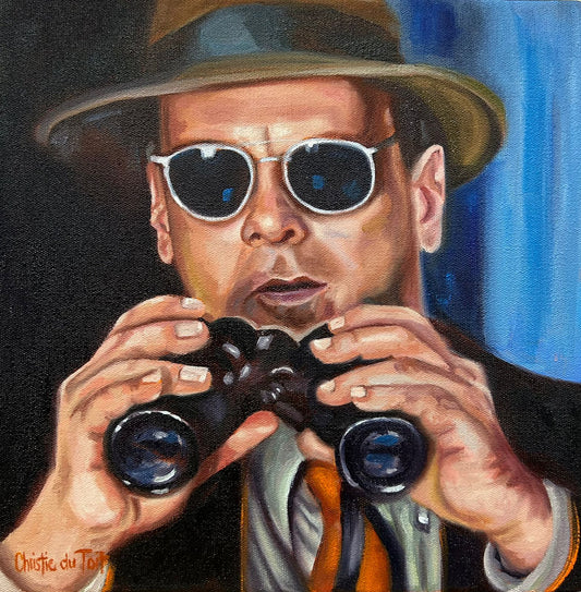 Christie du Toit - Man with Binoculars 2