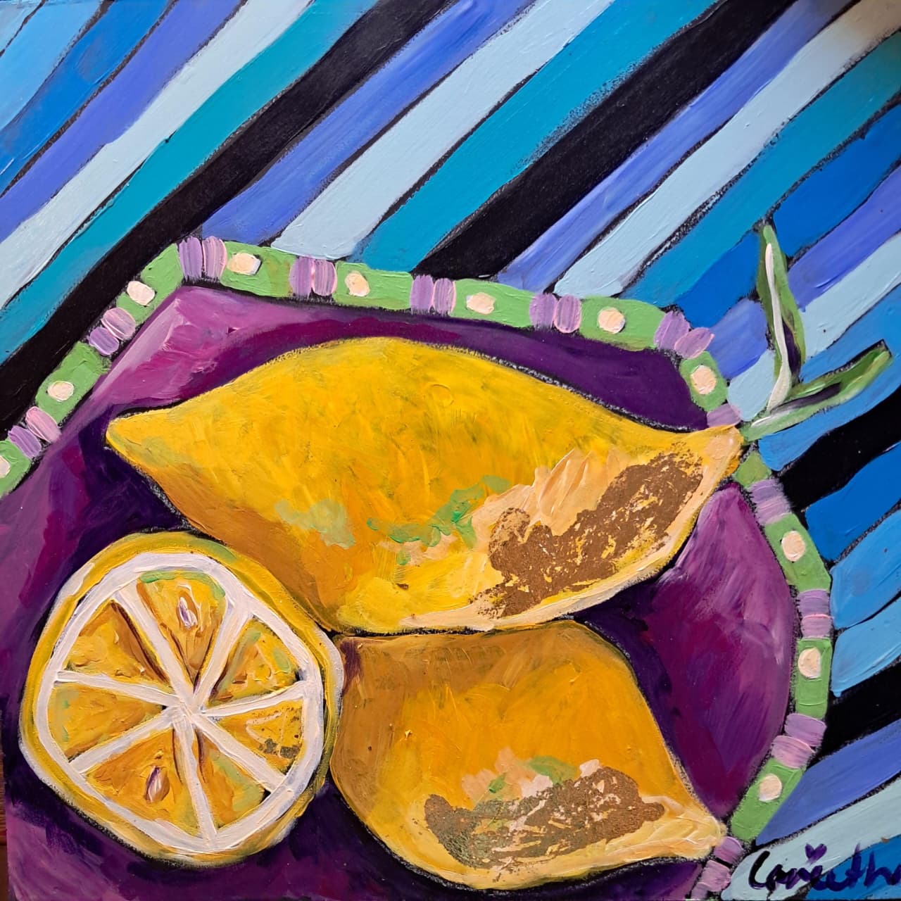 Corietha Muller - Yellow lemons