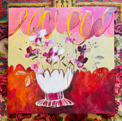 "Spring is in the air" - Original painting