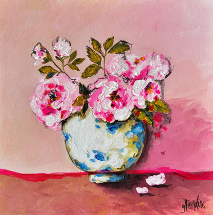 "Delft roses 2" - Original painting